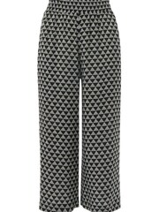 Whistles Black Triangle Checkerboard Trousers - Image 3 of 4