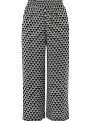 Whistles Black Triangle Checkerboard Trousers - Image 4 of 4