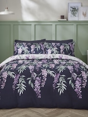 Catherine Lansfield Wisteria Duvet Cover and Pillowcase Set - Изображение 2 из 5