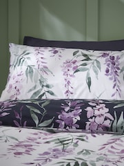 Catherine Lansfield Wisteria Duvet Cover and Pillowcase Set - Изображение 3 из 5