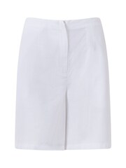 French Connection Alania Lyocell Blend White Shorts - Image 4 of 4