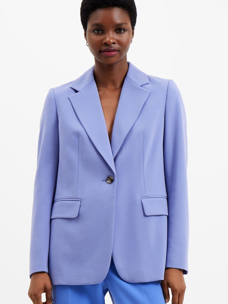 French Connection Blue Whisper Single Breasted Blazer - Image 1 of 3