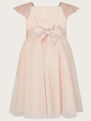 Monsoon Pink Baby Estella Dress - Image 2 of 3