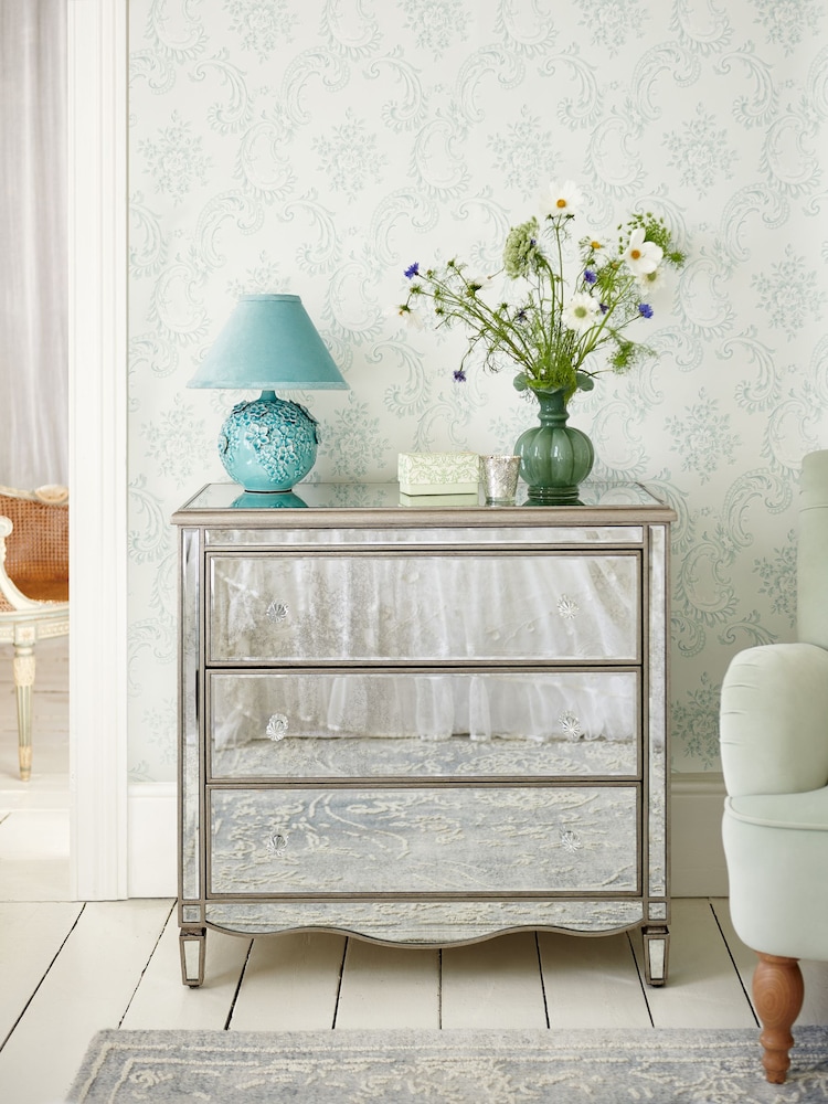 Shabby Chic by Rachel Ashwell® Mirror Amalie Chest of Drawers - Image 2 of 7
