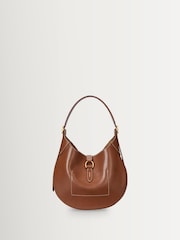 Polo Ralph Lauren Brown Small Leather Shoulder Bag - Image 4 of 8