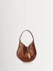 Polo Ralph Lauren Brown Small Leather Shoulder Bag - Image 5 of 8