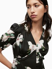 AllSaints Black Demi Alessandra Dress - Image 5 of 6