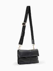 AllSaints Black Quilt Ezra Cross-body Bag - Image 3 of 5