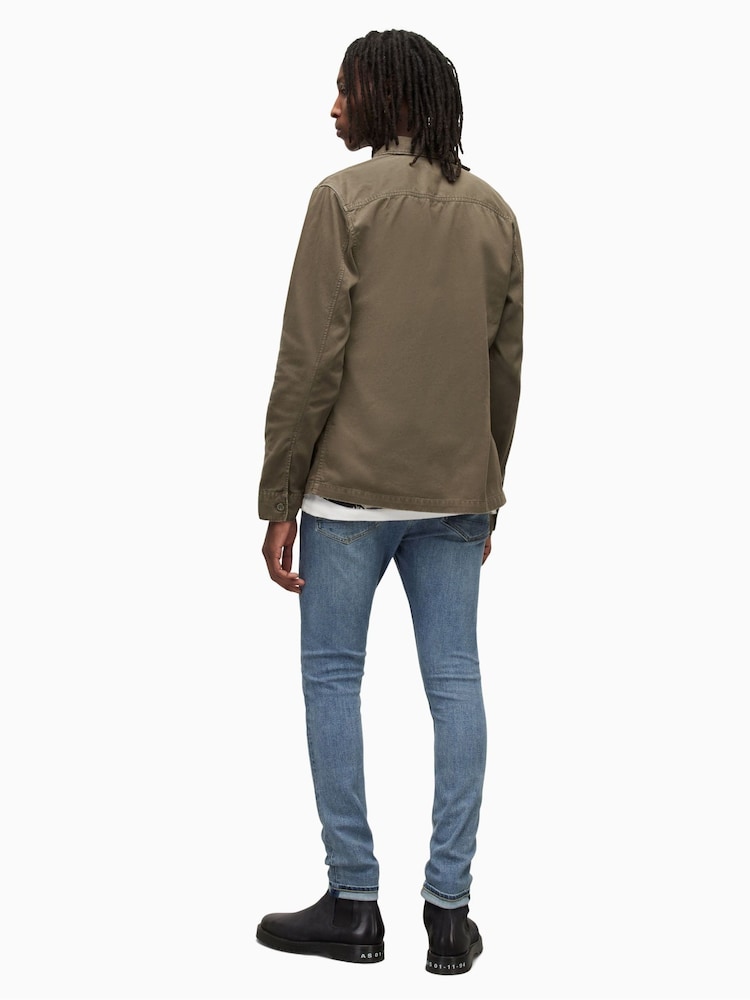 AllSaints Blue Cigarette Jeans - Image 2 of 6