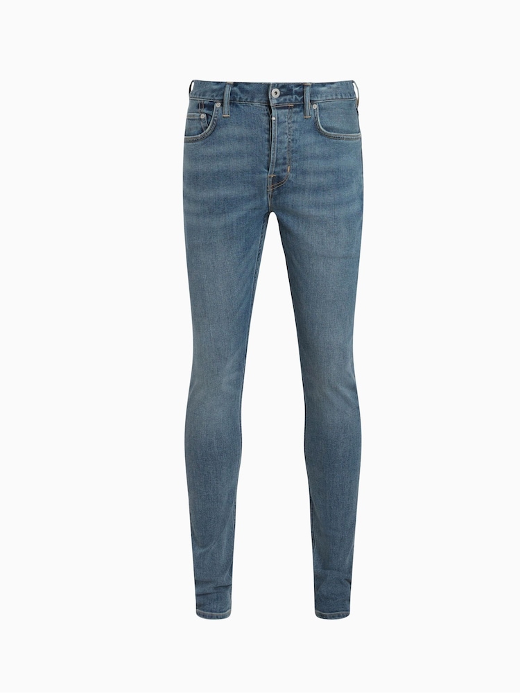 AllSaints Blue Cigarette Jeans - Image 6 of 6