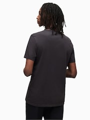 AllSaints Black Lobke Short Sleeve Crew T-Shirt - Image 2 of 5