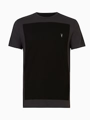 AllSaints Black Lobke Short Sleeve Crew T-Shirt - Image 5 of 5
