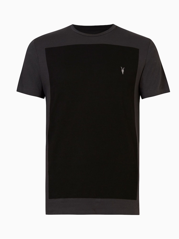 AllSaints Black Lobke Short Sleeve Crew T-Shirt - Image 5 of 5