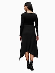 AllSaints Black Gia Skirt - Image 2 of 6