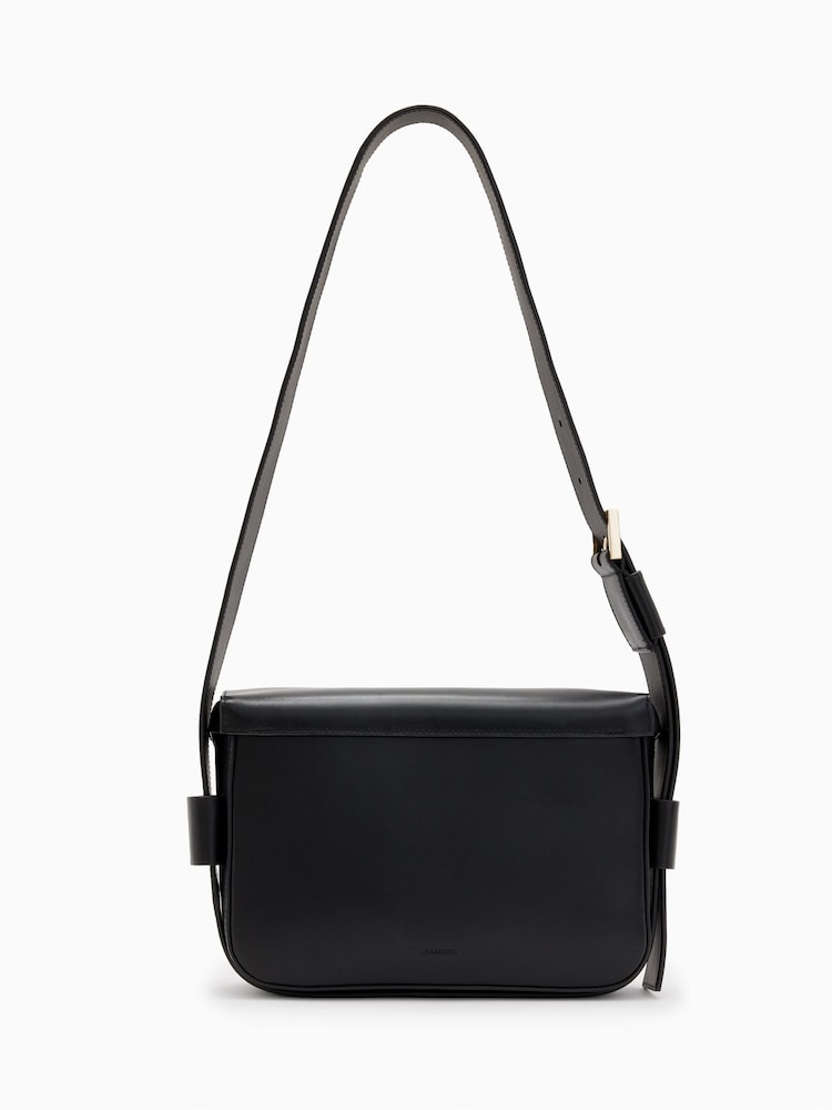 AllSaints Black Etienne Shoulder Bag - Image 8 of 8
