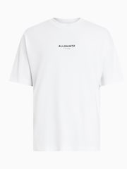 AllSaints White Subverse Short Sleeve Crew T-Shirt - Image 7 of 7