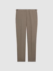 Pantalones de lino de corte slim Kin de Reiss - Imagen 2 de 5