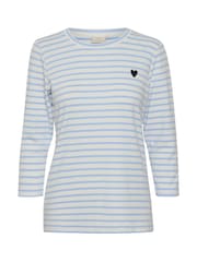 Liddy Blue 3/4 Sleeve T-Shirt - Image 5 of 6