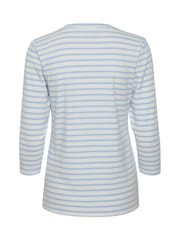 Liddy Blue 3/4 Sleeve T-Shirt - Image 6 of 6