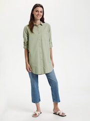 Kaffe 100% Cotton Naya Tunic Shirt - Image 1 of 6
