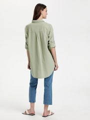 Kaffe 100% Cotton Naya Tunic Shirt - Image 2 of 6