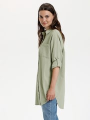 Kaffe 100% Cotton Naya Tunic Shirt - Image 3 of 6