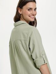 Kaffe 100% Cotton Naya Tunic Shirt - Image 4 of 6