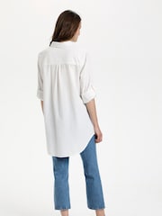 Kaffe 100% Cotton Naya Tunic Shirt - Image 2 of 6