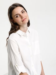 Kaffe 100% Cotton Naya Tunic Shirt - Image 4 of 6