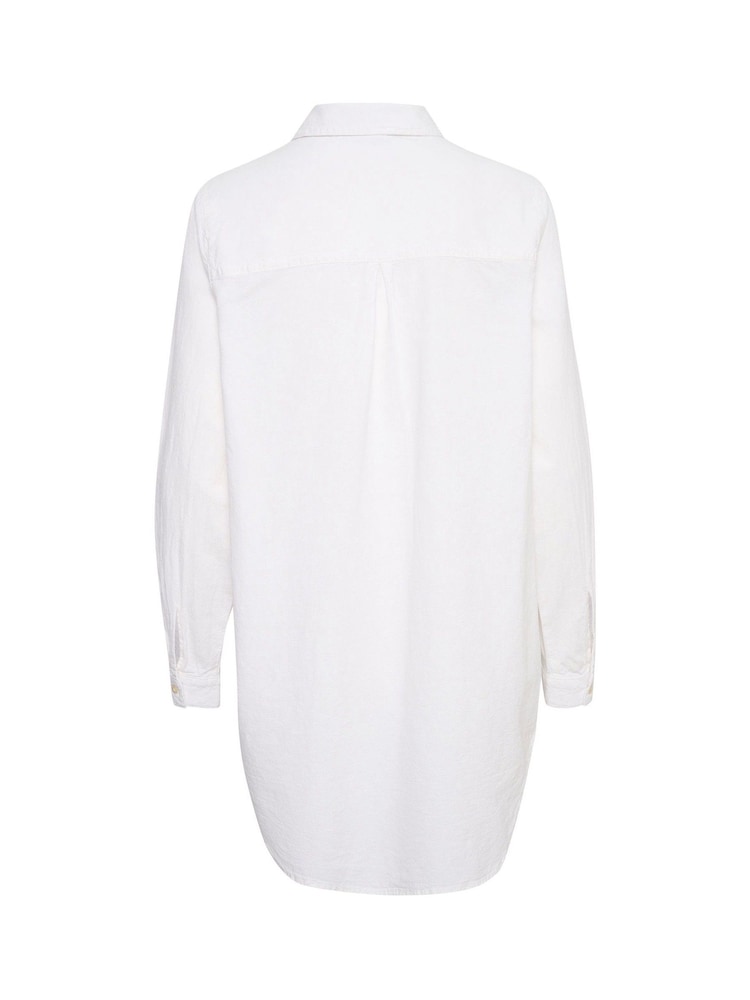 Kaffe 100% Cotton Naya Tunic Shirt - Image 6 of 6