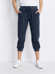 Kaffe Naya Capri Cropped 100% Cotton Trousers - Image 1 of 7