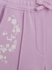 Reiss Lilac Honor 9-12 yrs Jersey Logo Shorts - Image 6 of 6