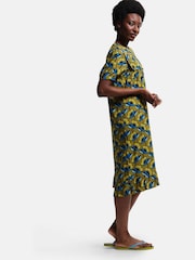 Vert - robe mi-longue smockée Regatta Orla Kiely - Image 5 of 12