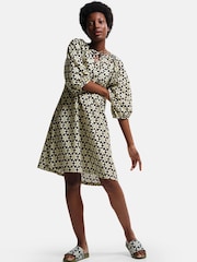 Noir - Robe Regatta Orla Kiely à col noué - Image 1 of 9