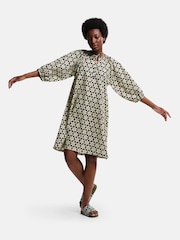Noir - Robe Regatta Orla Kiely à col noué - Image 4 of 9