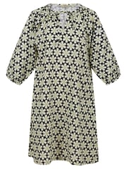 Noir - Robe Regatta Orla Kiely à col noué - Image 6 of 9