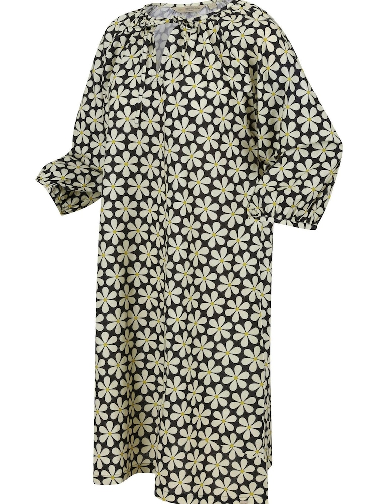 Noir - Robe Regatta Orla Kiely à col noué - Image 8 of 9