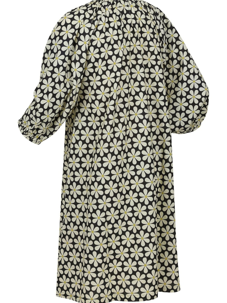 Noir - Robe Regatta Orla Kiely à col noué - Image 9 of 9