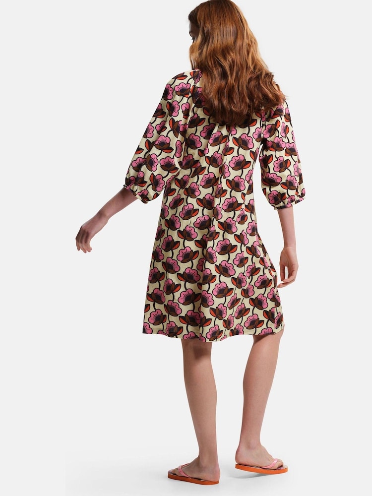 Rose - Robe Regatta Orla Kiely à col noué - Image 2 of 9
