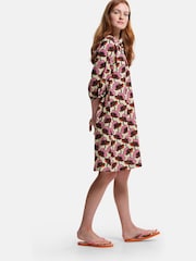 Rose - Robe Regatta Orla Kiely à col noué - Image 3 of 9