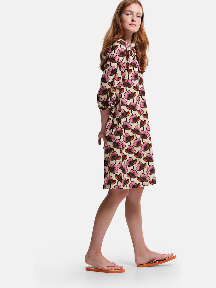 Rose - Robe Regatta Orla Kiely à col noué - Image 3 of 9