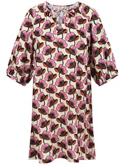 Rose - Robe Regatta Orla Kiely à col noué - Image 6 of 9