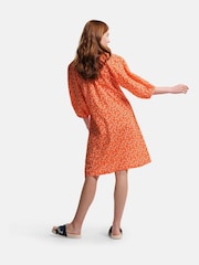 Orange - Robe Regatta Orla Kiely à col noué - Image 2 of 8