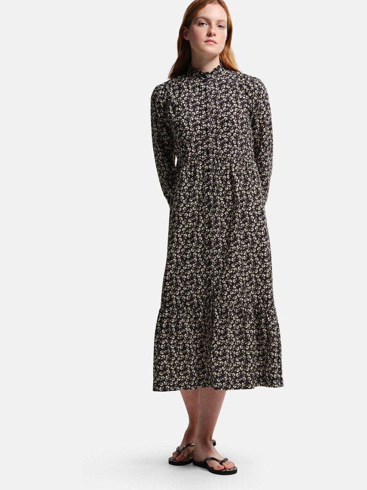 Noir - Robe mi-longue Regatta Orla Kiely - Image 4 of 8