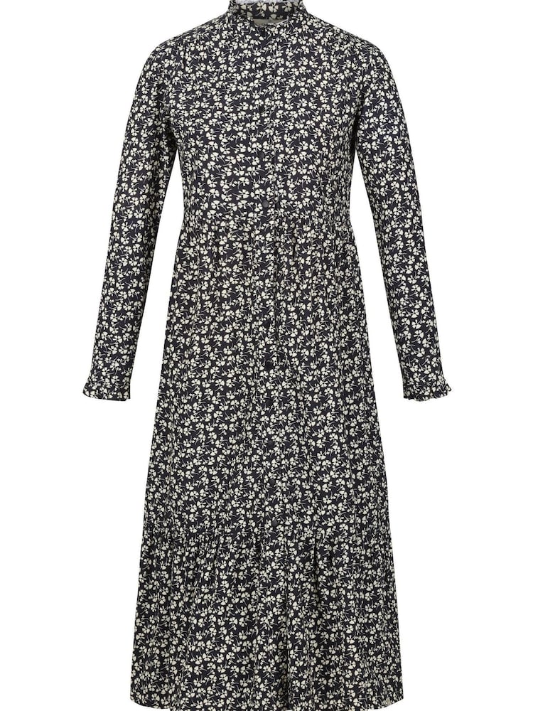 Noir - Robe mi-longue Regatta Orla Kiely - Image 5 of 8