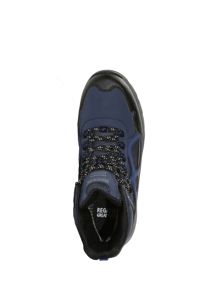 Regatta Blue Mens Vendeavour Waterproof Hiking Boots - Image 5 of 6