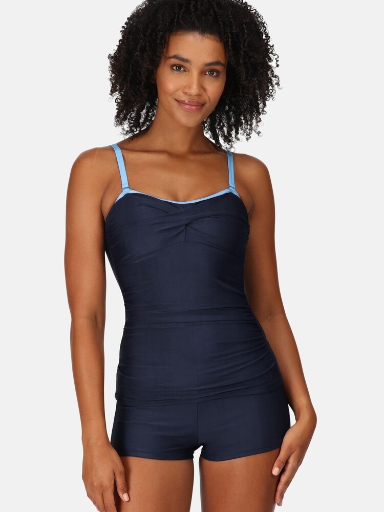 Regatta Blue Aceana II Tankini Top - Image 1 of 9
