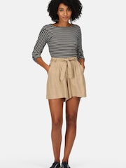 Regatta Nude Sabela Tie Belt Shorts - Image 4 of 10