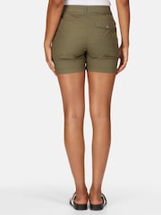 Regatta Green Pemma 100% Cotton Shorts - Image 2 of 7