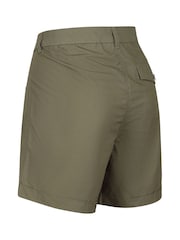 Regatta Green Pemma 100% Cotton Shorts - Image 7 of 7
